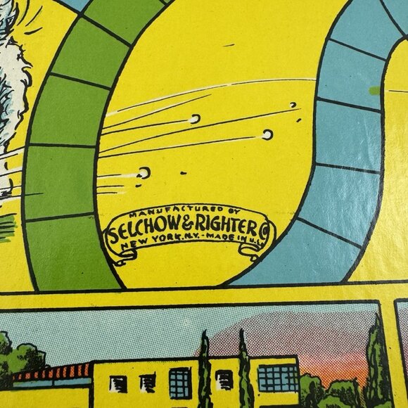 RARE SELCHOW & RIGHTER  MR. DOODLE'S DOG Board Game #59 Complete 1935 - Picture 4 of 16